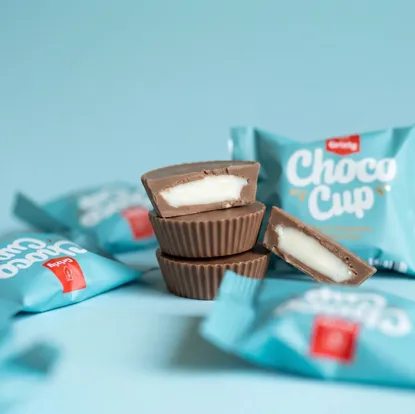 Choco Cups mleczna czekolada & kokos