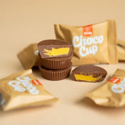 Choco Cups mleczna czekolada & mango