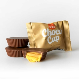 Choco Cups mleczna czekolada & mango