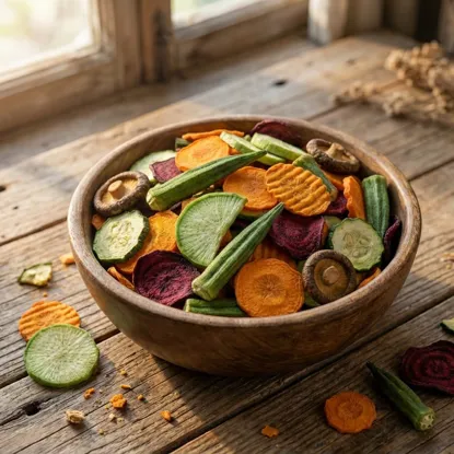 Chrupiące warzywa w stylu azjatyckim