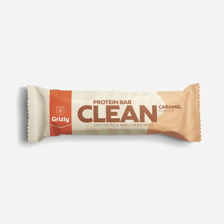 CLEAN Baton proteinowy o smaku karmelowym