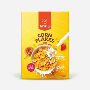Corn Flakes wzbogacone w witaminy i żelazo