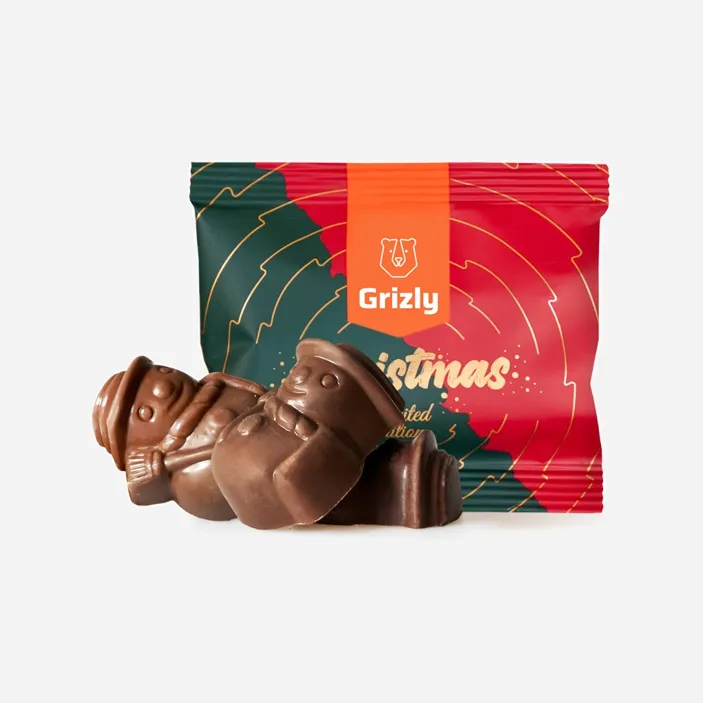 Czekoladowe bałwanki z nadzieniem