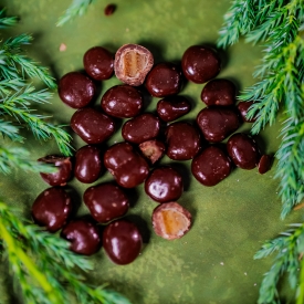 Czekoladowe draże pomarańczowe