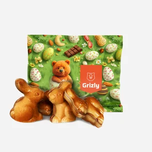 Czekoladowe zajączki z nadzieniem