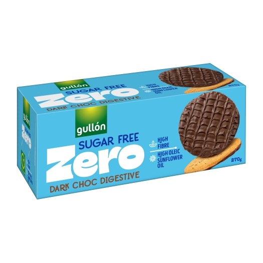 Dark Choc digestive biscuits wafle bez cukru z czekoladą 270 g