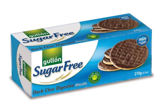 Dark Choc digestive biscuits wafle bez cukru z czekoladą 270 g