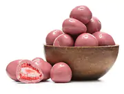 GRIZLY Truskawki liofilizowane w czekoladzie Ruby 250 g