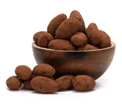 GRIZLY Migdały w ciemnej czekoladzie i kakao 250 g
