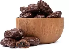 GRIZLY Daktyle w gorzkiej czekoladzie 500 g