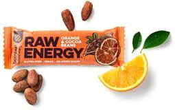 Bombus RAW energy pomarańcza i ziarna kakaowe 50 g