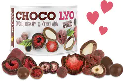 Mixit Choco Lyo - chrupiące owoce i orzechy w czekoladzie 180 g