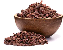 GRIZLY Nieprażone ziarna kakaowe, stalówki BIO 250 g