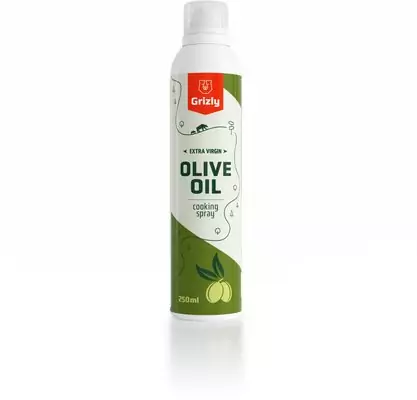 GRIZLY Olej z oliwek extra virgin w sprayu 250 ml