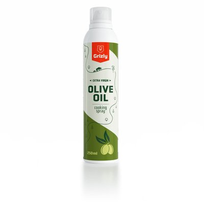 GRIZLY Olej z oliwek extra virgin w sprayu 250 ml