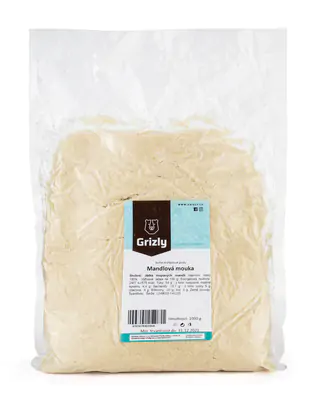 GRIZLY Mąka migdałowa 500 g
