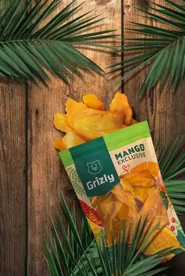 GRIZLY Mango suszone exclusive 500 g