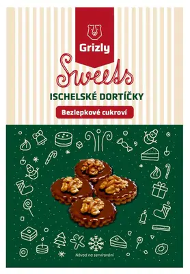 GRIZLY Sweets bezglutenowa mieszanka na torciki Ischel 340 g