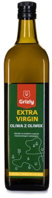 GRIZLY Oliwa z oliwek Extra Virgin 1000 ml