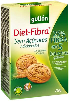 Gullón Diet - Fibra herbatniki bez dodatku cukru 250 g