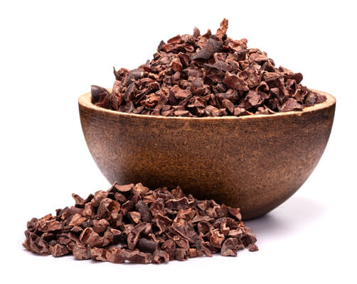 GRIZLY Nieprażone ziarna kakaowe, stalówki BIO 250 g