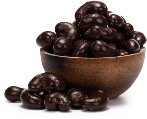GRIZLY Orzechy nerkowca w ciemnej czekoladzie BIO 250 g