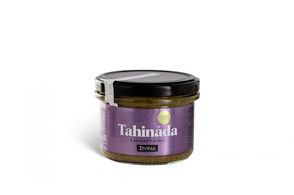Nutrient Tahinada Słodka pistacja z kawałkami pistacji 220 g