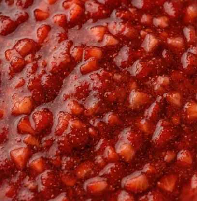 Dżem truskawkowy z extra kawałkami owoców