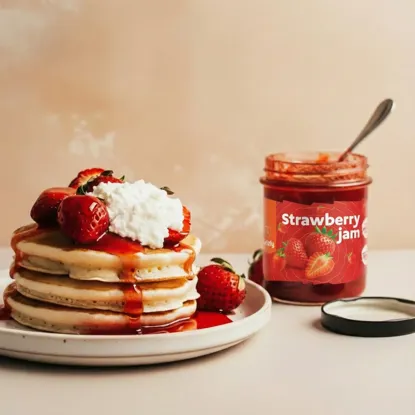 Dżem truskawkowy z extra kawałkami owoców