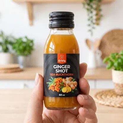 Ginger shot Rokitnik