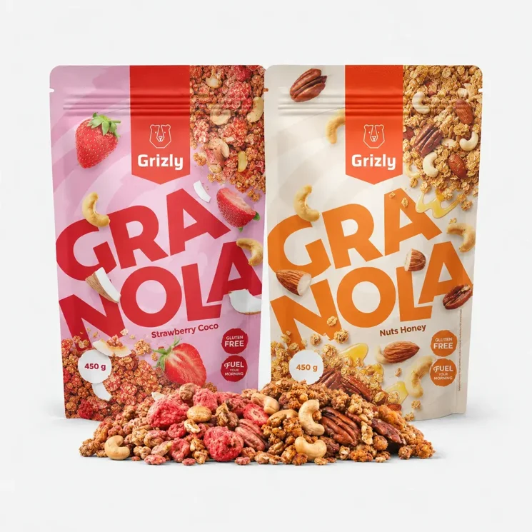 Granola Duo Truskawka & Orzechy