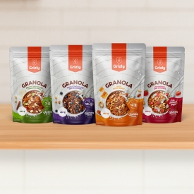 Granola orzechowa z miodem