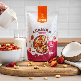 Granola truskawkowa