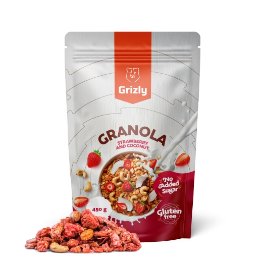 Granola truskawkowa