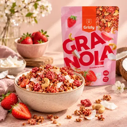Granola truskawkowa