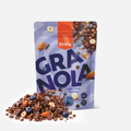 Granola z gorzką czekoladą i borówkami