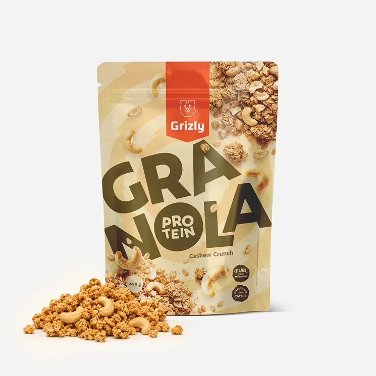 Granola z proteinami i nerkowcami 6 x 450 g