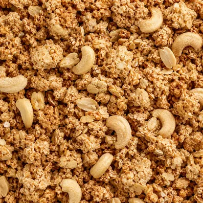 Granola z proteinami i nerkowcami