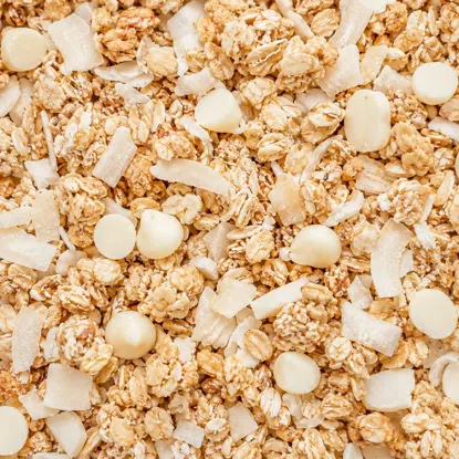 Granola z proteinem biała czekolada i kokos 6 x 450 g