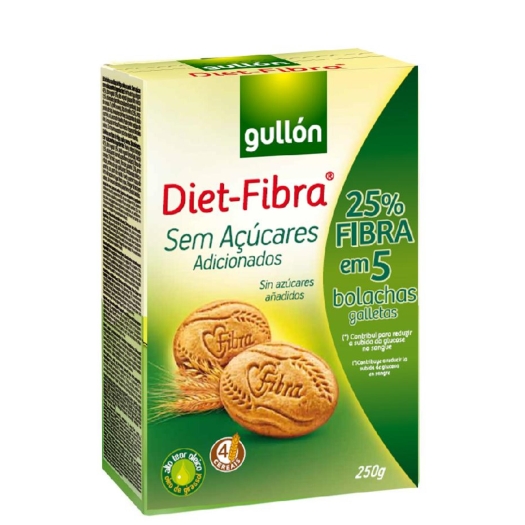 Gullón Fibra bez dodatku cukru 250 g