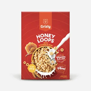 Honey Loops wzbogacone w witaminy i żelazo