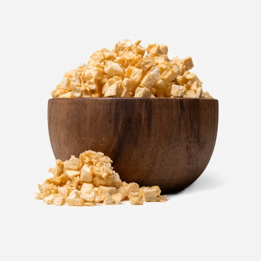 Jabłka liofilizowane