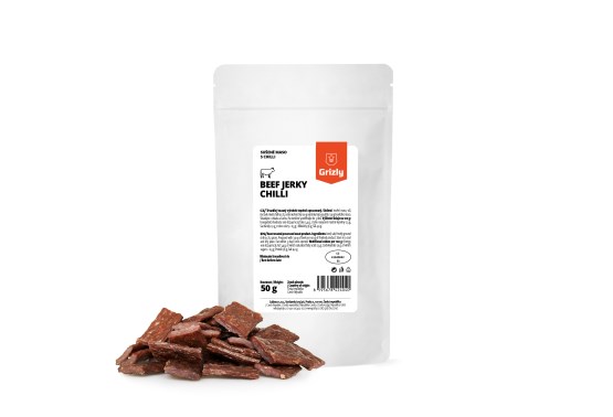Jerky suszone mięso wołowe z chili
