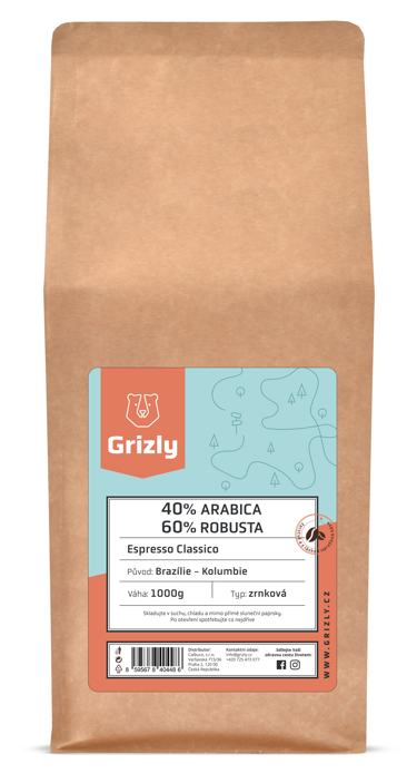 Kawa ziarnista 40/60 Espresso Classico