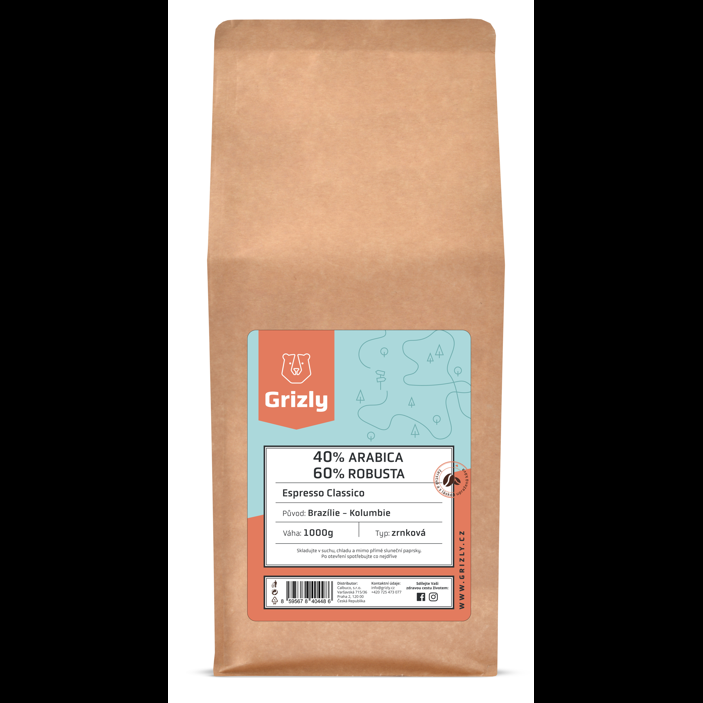 Kawa ziarnista 40/60 Espresso Classico
