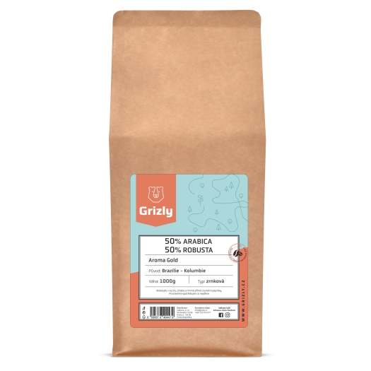 Kawa ziarnista 50/50 Aroma Gold
