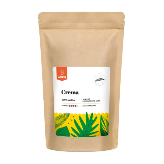 Kawa Ziarnista Palona Crema