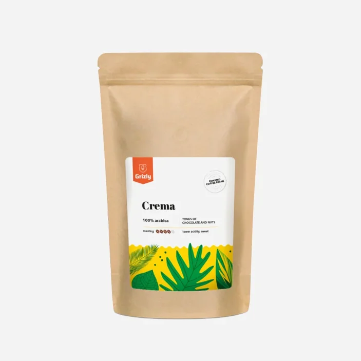 Kawa Ziarnista Palona Crema