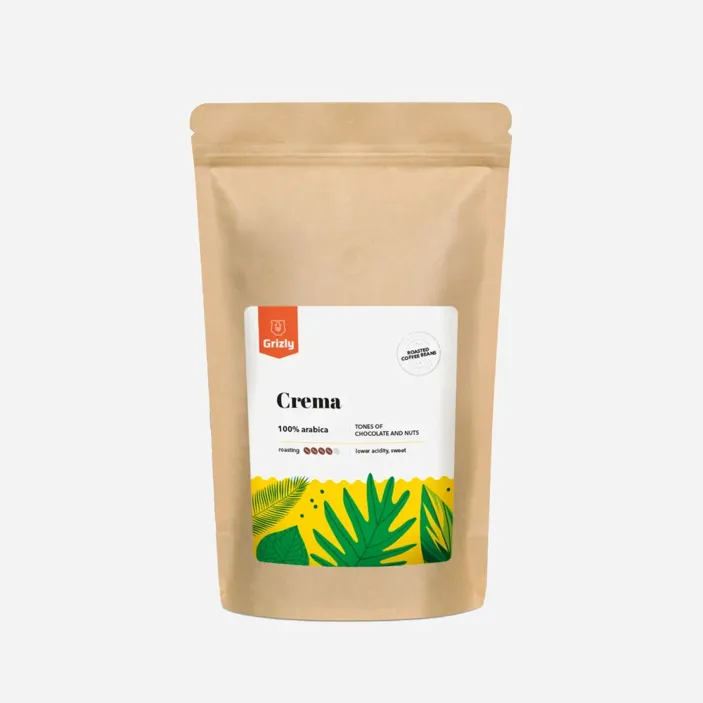 Kawa Ziarnista Palona Crema