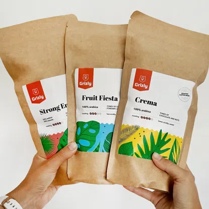 Kawa Ziarnista Palona Crema